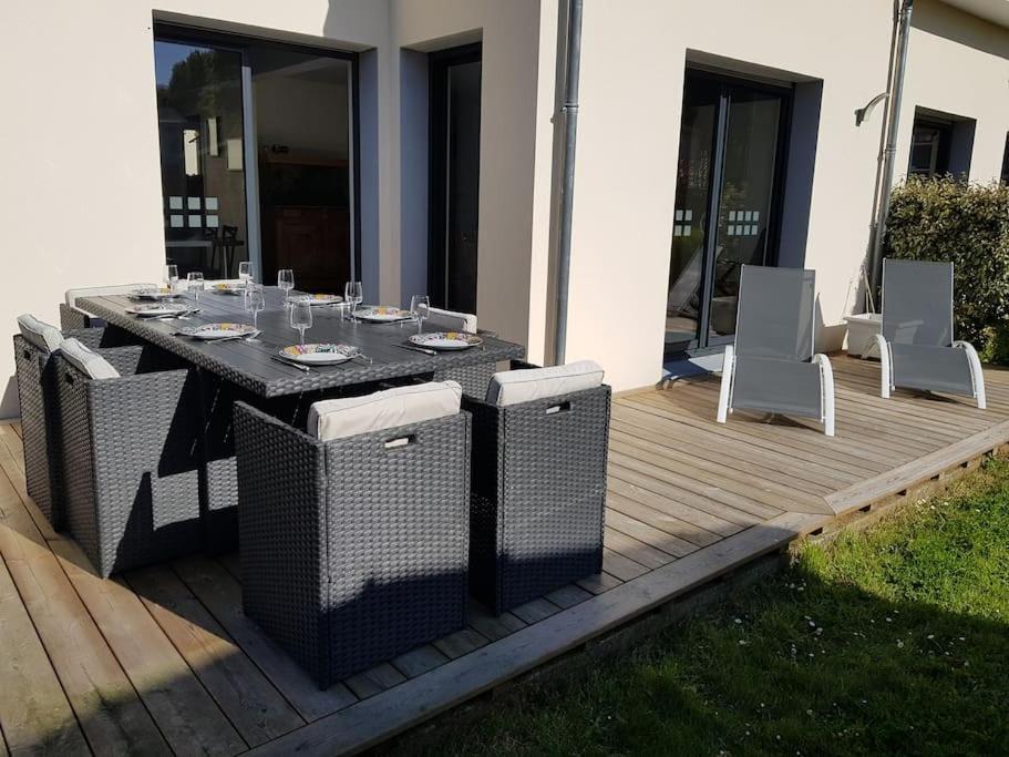 9 Pers 160 M² +Jardin- 10Mn Nantes -30Mn Mer Bouguenais Exterior photo
